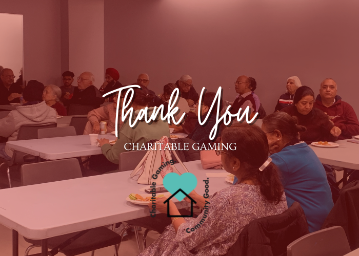 Thank you to Charitable Gaming!