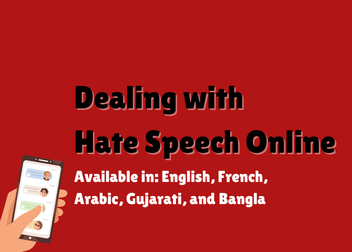 Dealing with Hate Speech Online